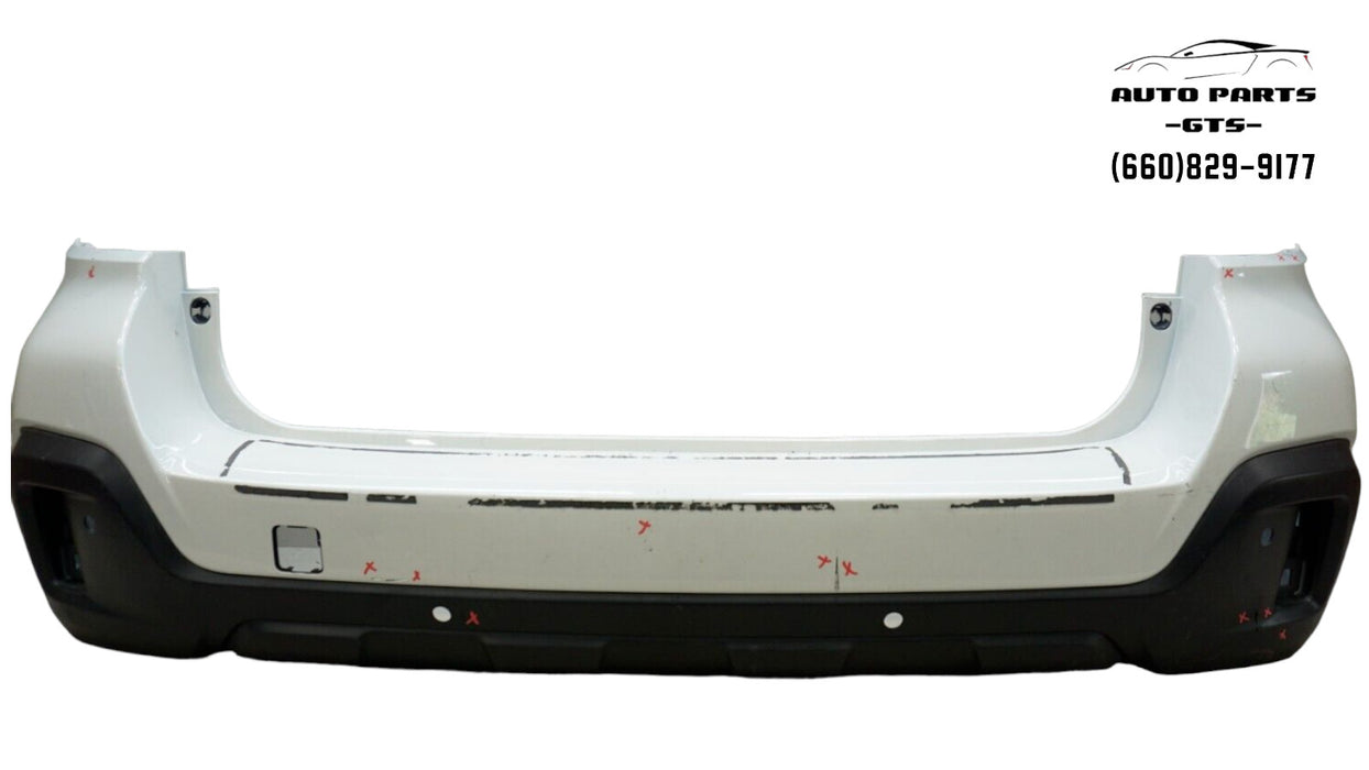 2018-2019 SUBARU OUTBACK REAR BUMPER COVER PANEL W/ SENSOR HOLE OEM 57704AL18A