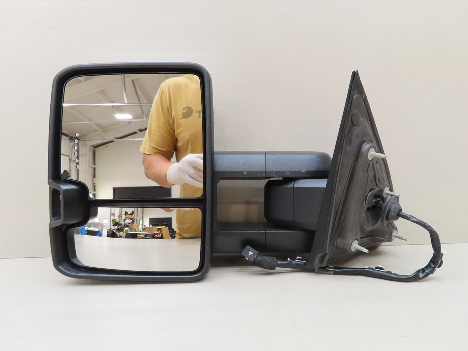 2015-2018 CHEVROLET/GMC SILVERADO-SIERRA 1500 TOWING LEFT DRIVER SIDE MIRROR OEM