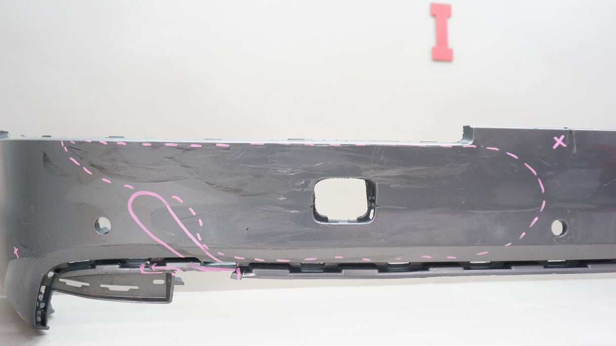 2017-2019 AUDI Q7 REAR LOWER BUMPER COVER VALANCE OEM 4M0807527B