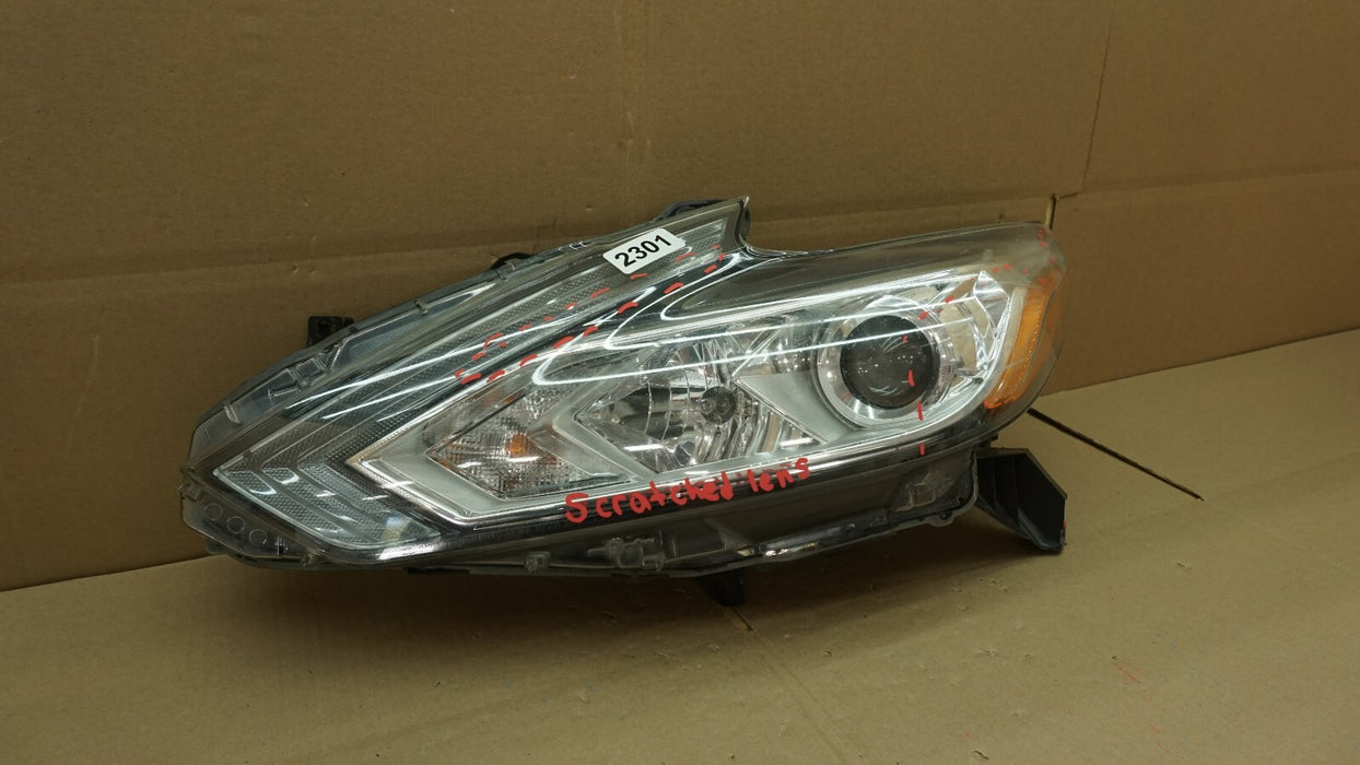 2016-2018 NISSAN ALTIMA FRONT LEFT DRIVER SIDE HEADLIGHT HALOGEN OEM 16 17 18