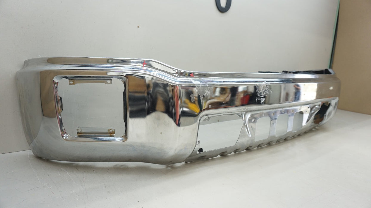 2014-2015 GMC SIERRA 1500 PICKUP FRONT METAL BUMPER COVER PANEL OEM 134Z15