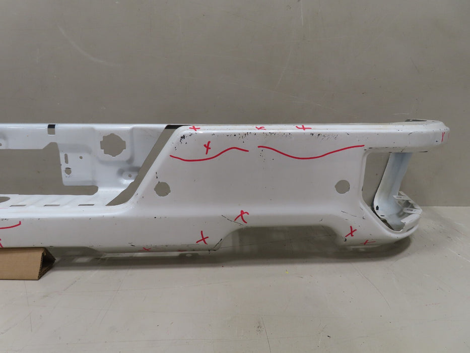 2019 CHEVROLET SILVERADO 1500 LD REAR METAL BUMPER COVER PANEL OEM 84520892