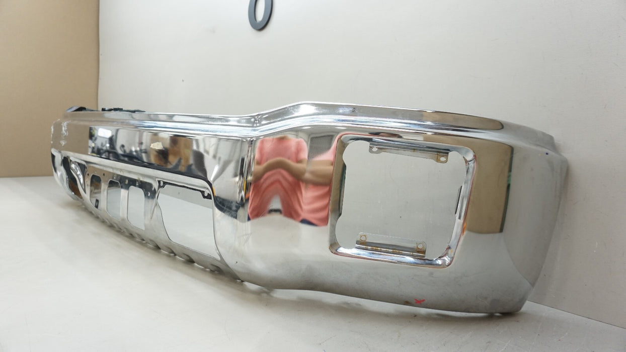 2014-2015 GMC SIERRA 1500 PICKUP FRONT METAL BUMPER COVER PANEL OEM 134Z15