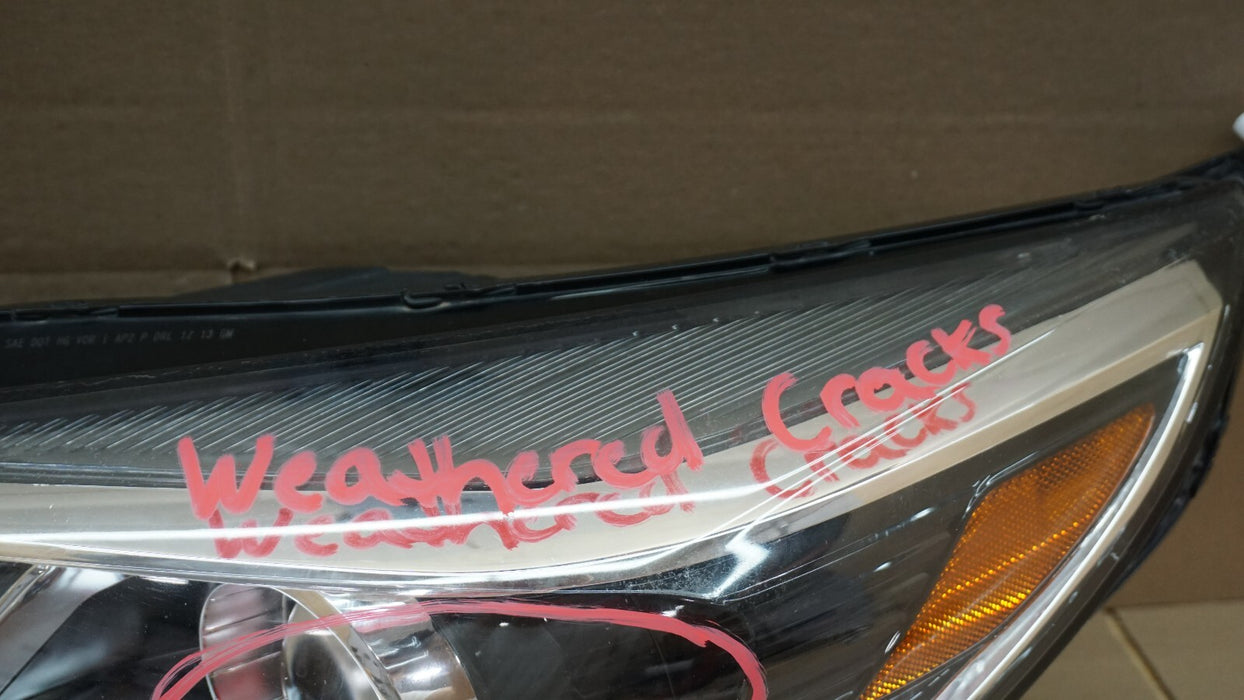 2013-2015 CHEVROLET MALIBU FRONT LEFT DRIVER SIDE XENON HID HEADLIGHT OEM