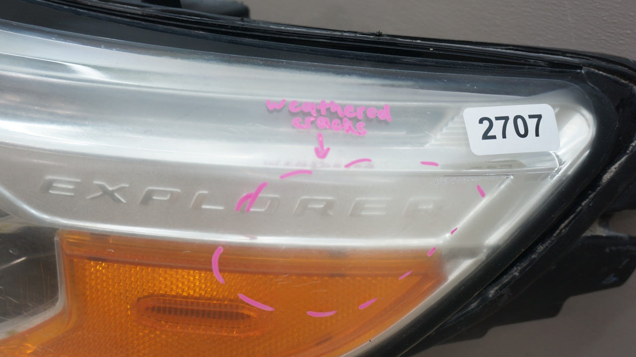 2020-2024 FORD EXPLORER FRONT LEFT DRIVER SIDE LED HEADLIGHT OEM LB5B-13W030-BH