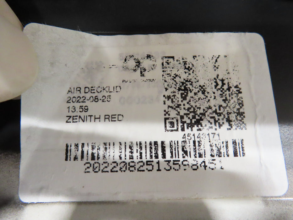 2022-2024 LUCID AIR REAR TRUNK LID PANEL P11-G413XX-1 OEM