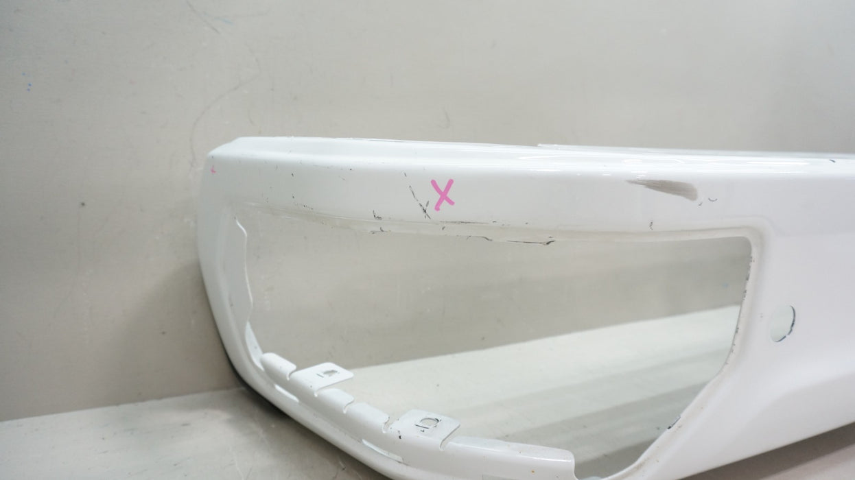 2024-2025 CHEVROLET SILVERADO 2500 3500 REAR METAL BUMPER COVER 85626631 OEM