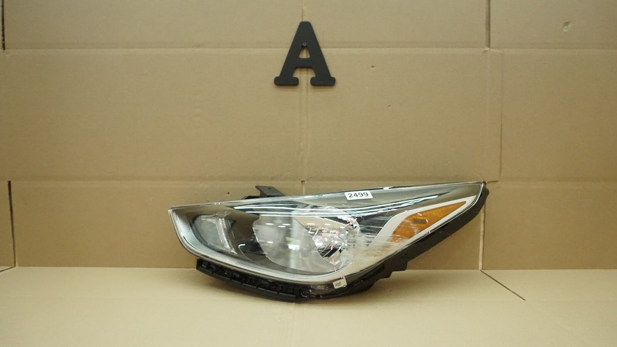 2018-2020 HYUNDAI ACCENT FRONT LEFT DRIVER SIDE HEADLIGHT HALOGEN OEM 18 19 20