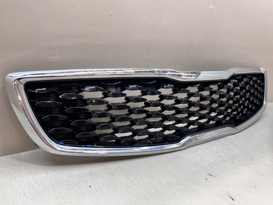 2017-2018 KIA FORTE UPPER FRONT GRILLE GRILL 86351-B0010 OEM