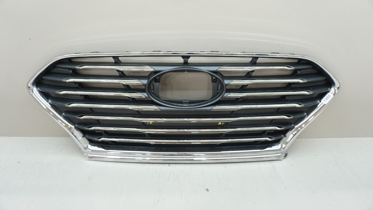 2018-2019 HYUNDAI SONATA FRONT UPPER RADIATOR GRILLE GRILL OEM 86351-C2AA0