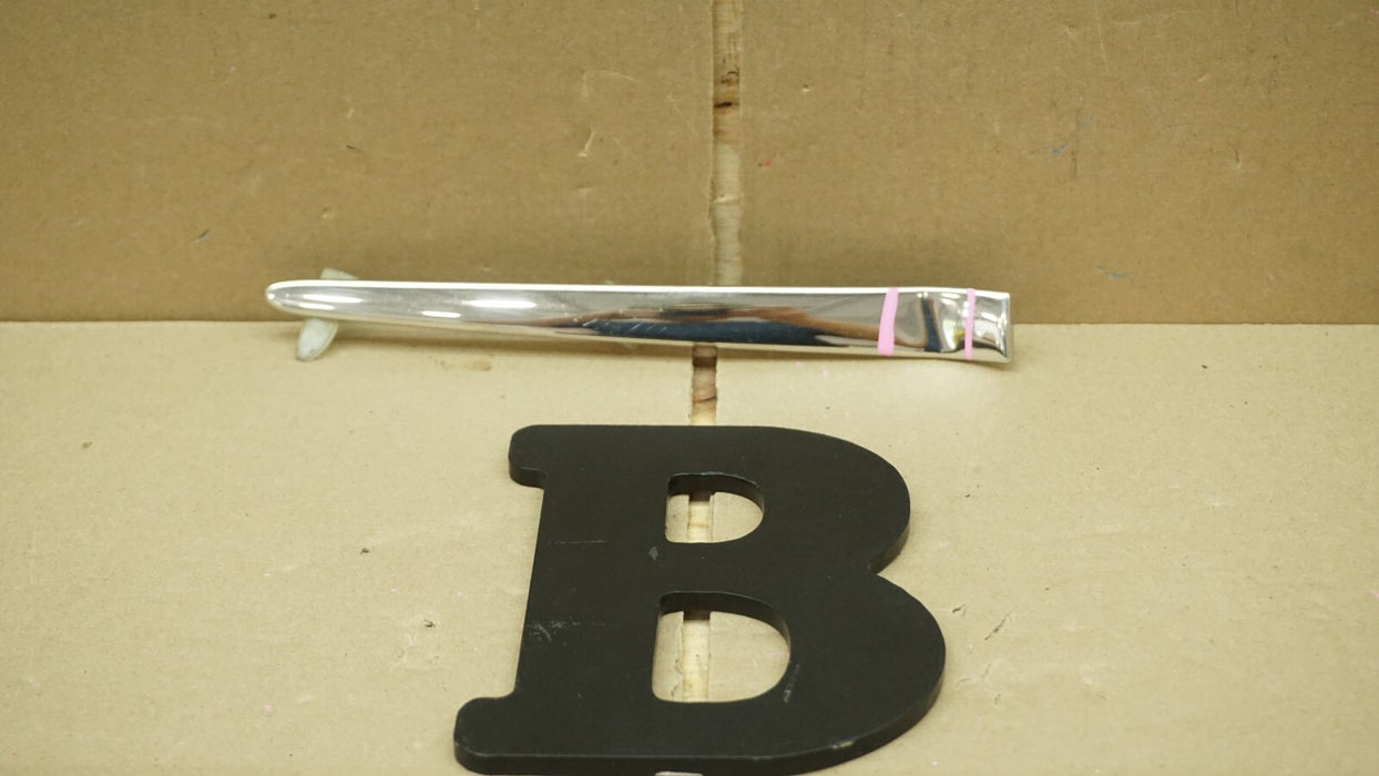 2004-2010 BENTLEY CONTINENAL GT RIGHT PASSENGER BUMPER CHROME TRIM 3W080781