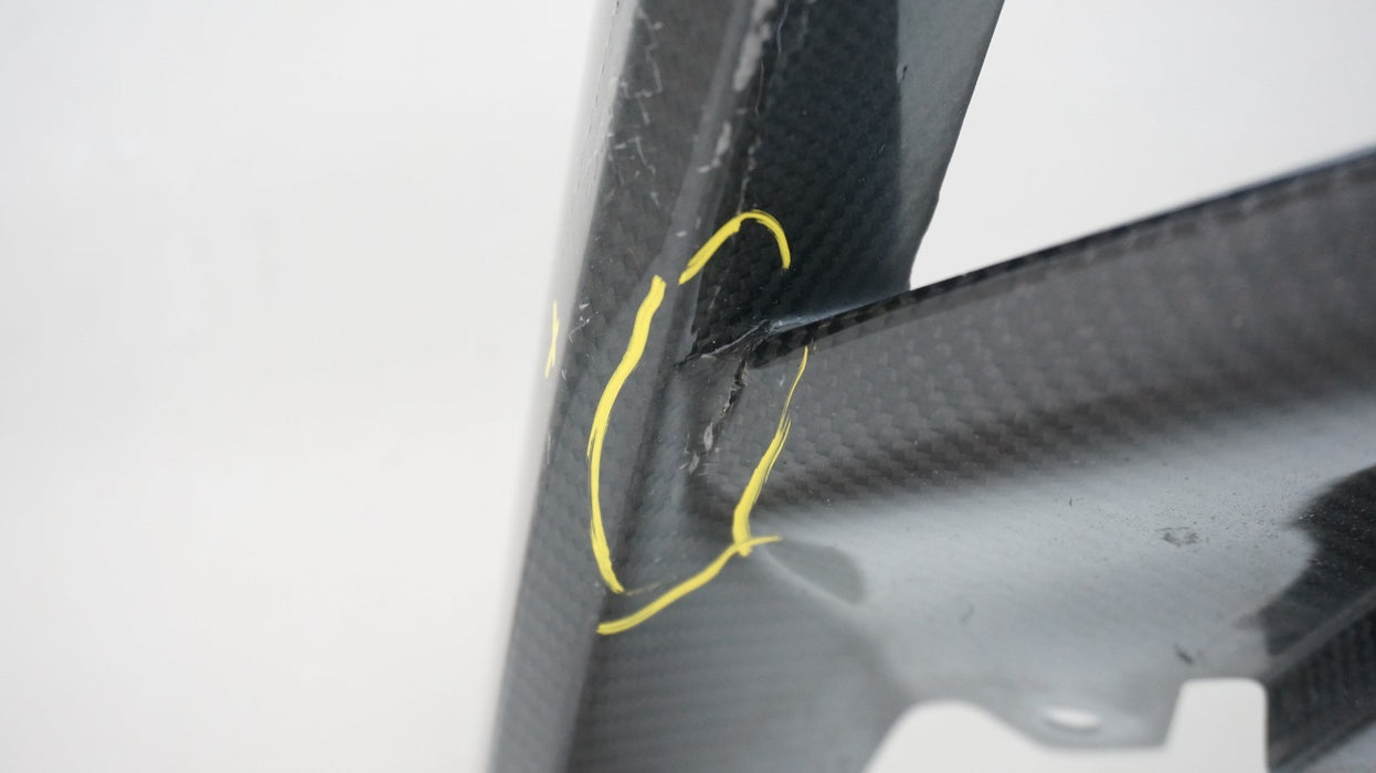 2012-2018 ASTON MARTIN VANQUISH REAR CARBON LOWER VALANCE OEM CD33-17E955-AB