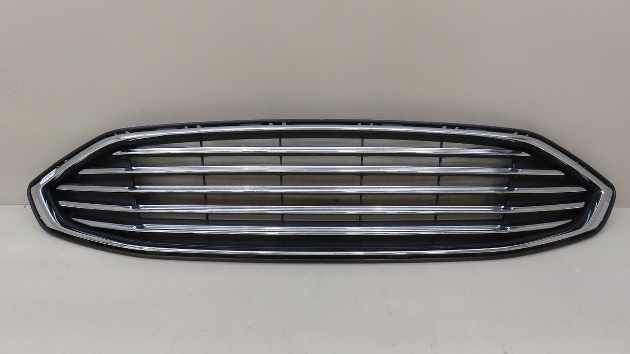 2017-2018 FORD FUSION FRONT UPPER BUMPER GRILLE GRILL OEM HS73-8150-AEW