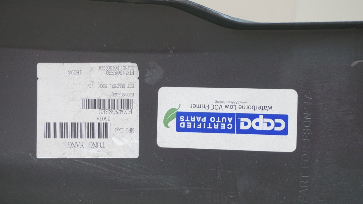 2017-2018 FORD FUSION FRONT BUMPER COVER PANEL AFTERMARKET CAPA