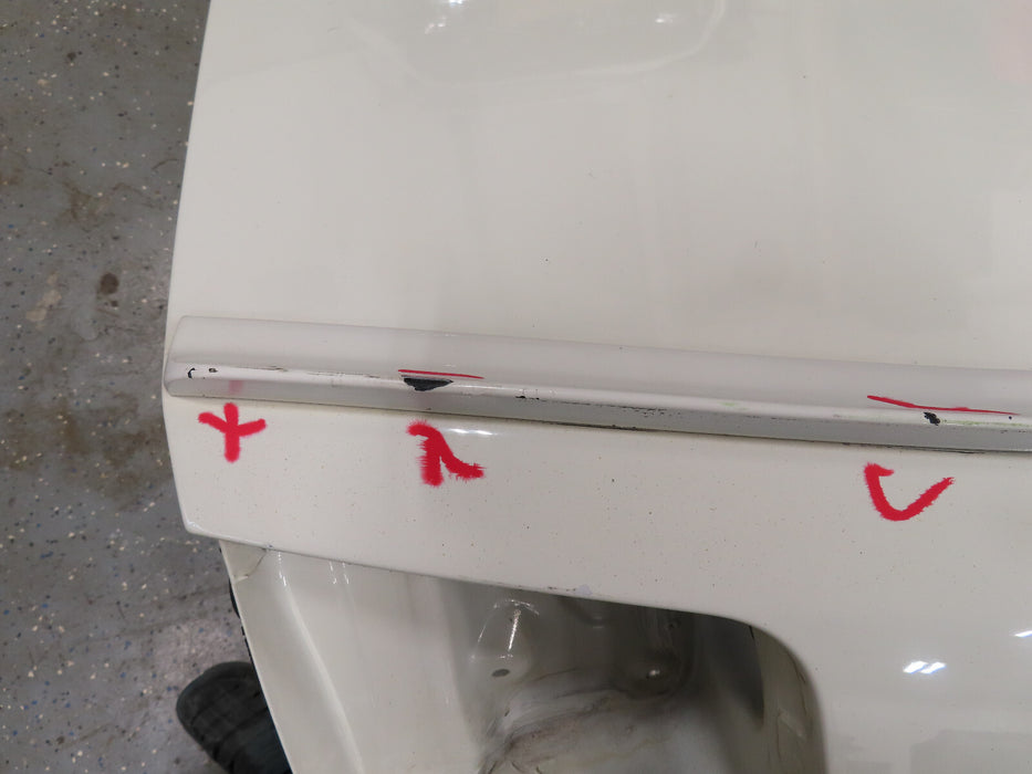 2004 2005 2006 2007 AUDI A8 L REAR TRUNK LIP SHELL OEM