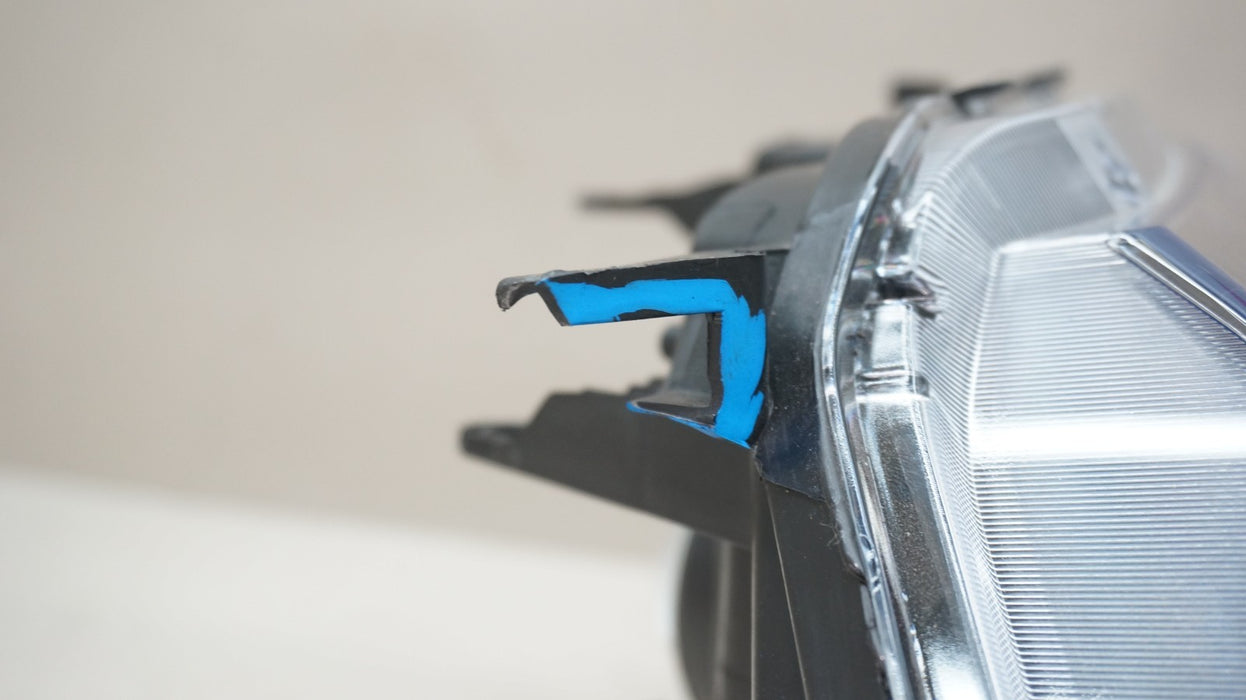 2014-2016 NISSAN ROGUE FRONT LEFT DRIVER SIDE HALOGEN HEADLIGHT CAPA AFTERMARKET