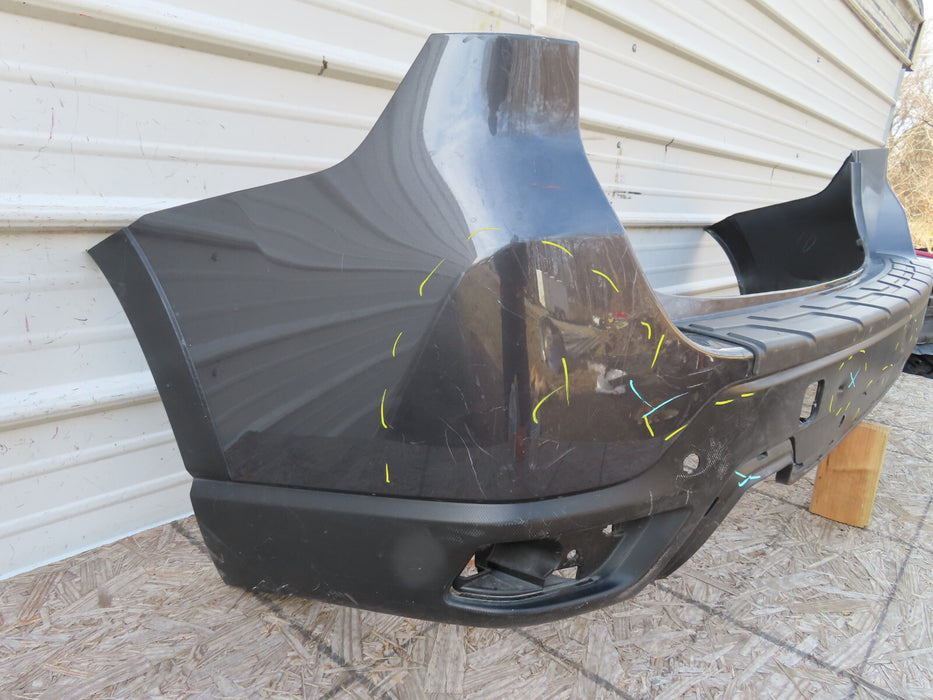 2019-2020 SUBARU FORESTER REAR BUMPER COVER OEM 57704SJ310 W/ SENSOR HOLES