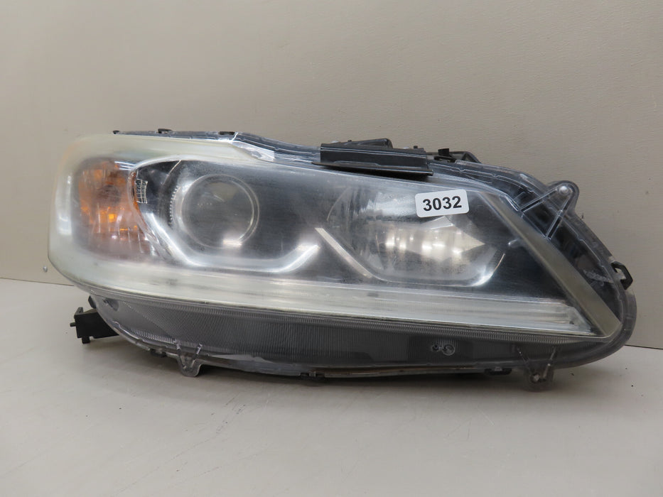 2016-2017 HONDA ACCORD SEDAN FRONT RIGHT PASSENGER SIDE HEADLIGHT HALOGEN OEM
