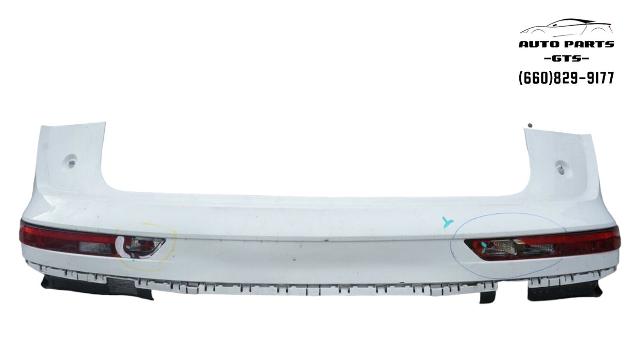 2018-2020 AUDI Q5 SQ5 S-LINE REAR BUMPER COVER PANEL PLASTIC 80A807511 OEM