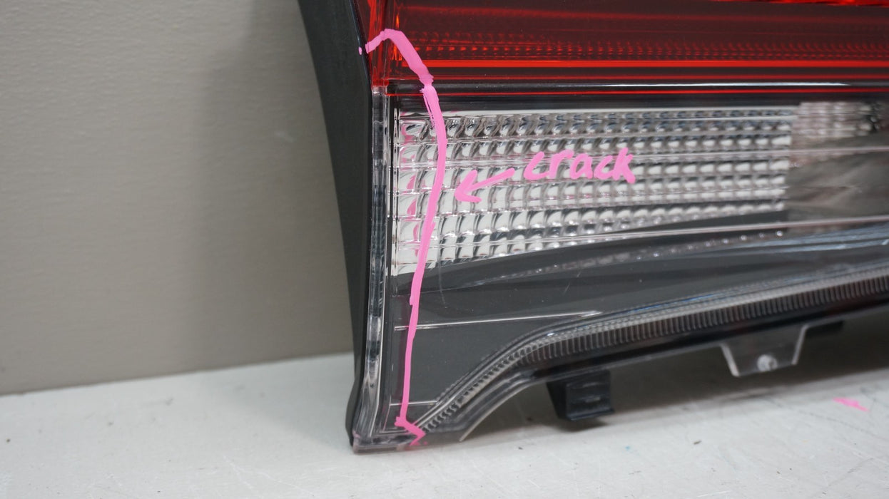 2019-2021 TOYOTA RAV4 REAR LH LEFT DRIVER SIDE INNER TAIL LIGHT OEM