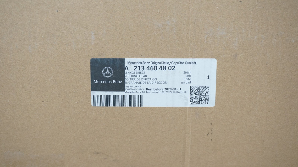 2017-2023 MERCEDES W213 E220 E300 E350 STEERING RACK OEM 2134604802