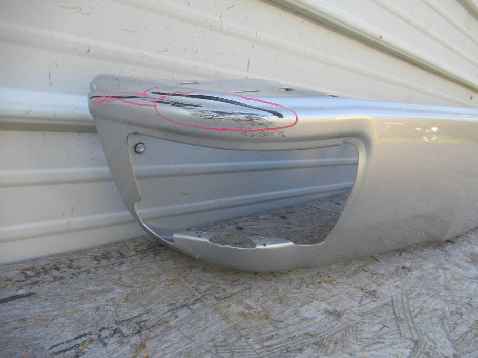 2014 - 2019 GMC SIERRA SILVERADO 1500 REAR BUMPER COVER PANEL CHROME OEM