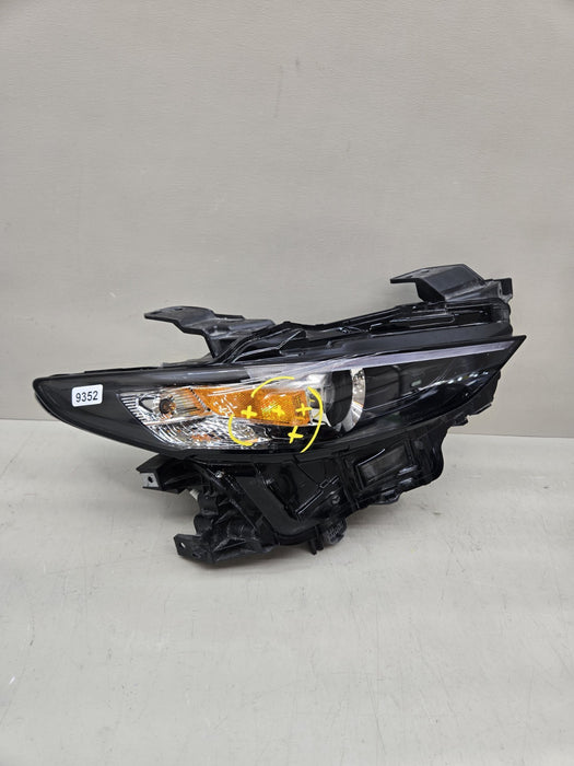 2019-2023 MAZDA 3 RIGHT PASSENGER SIDE NON-ADAPTIVE LED HEADLIGHT LAMP OEM