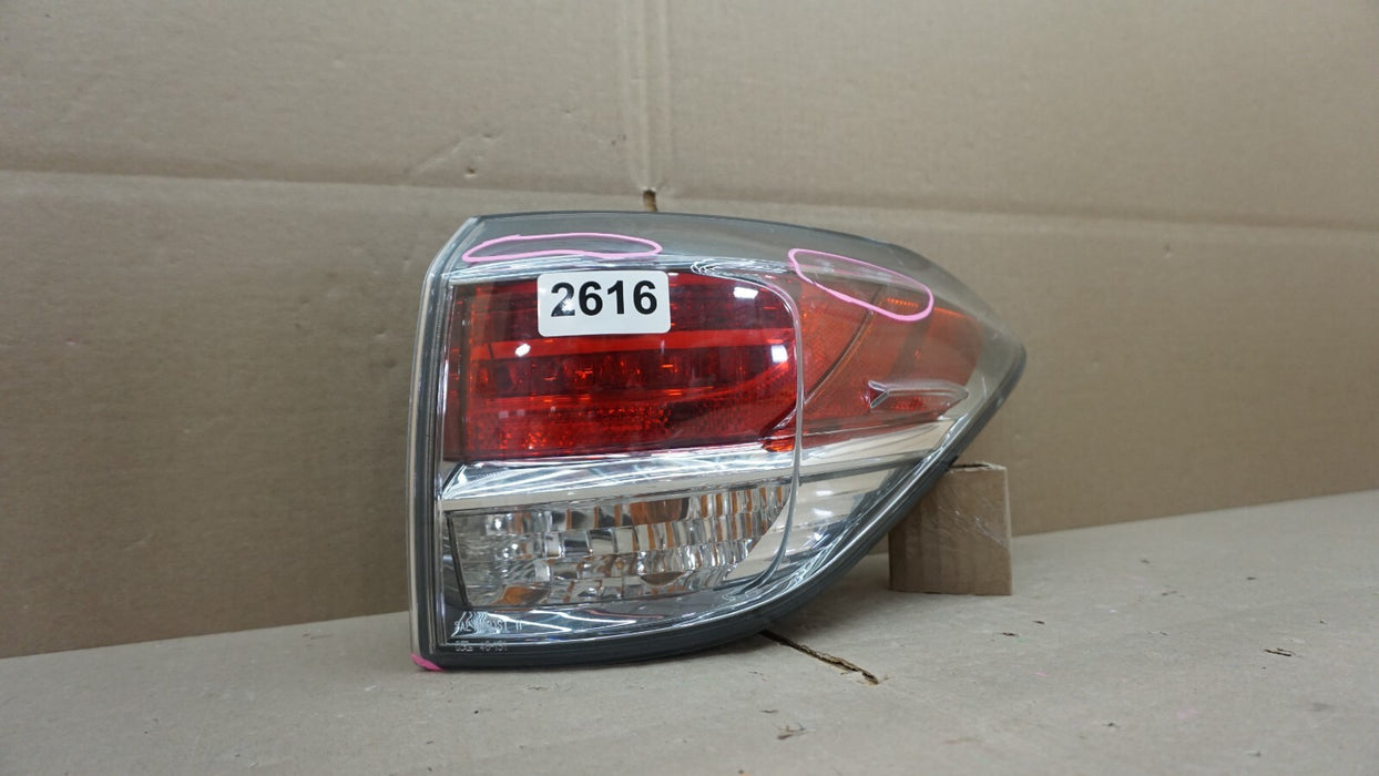 2013-2015 LEXUS RX350 REAR RIGHT PASSENGER SIDE TAIL LIGHT OEM 13 14 15