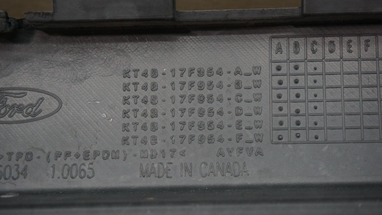 2015-2018 FORD EDGE REAR LOWER BUMPER VALANCE COVER OEM KT4B-17F954