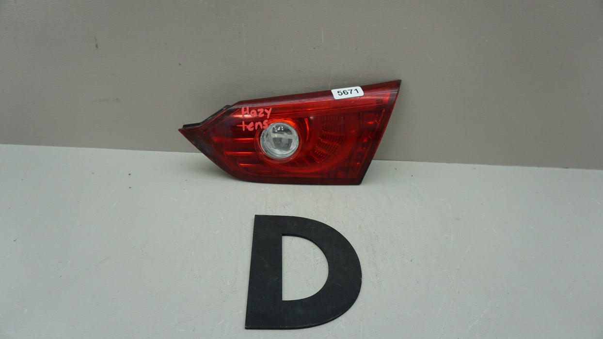 2014-2017 INFINITI Q50 REAR RIGHT PASSENGER SIDE INNER TAIL LIGHT LED OEM