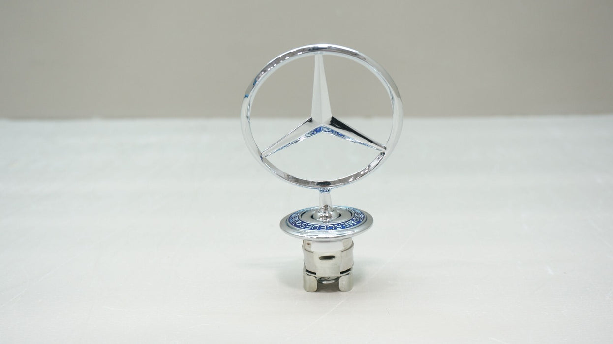 MERCEDES W124 W202 W203 W208 W210 W211 W220 HOOD EMBLEM OEM *MINT*