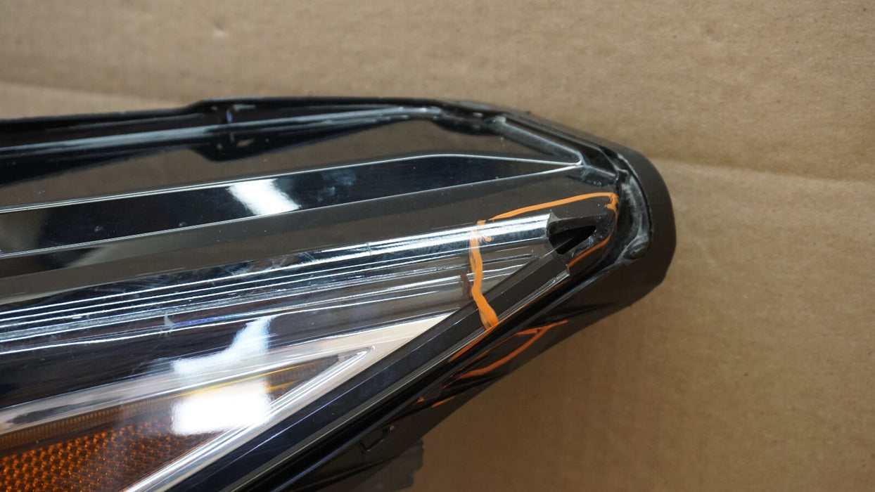 2022 ACURA MDX FRONT LEFT DRIVER SIDE HEADLIGHT LAMP LED W/ BALLAST OEM 22