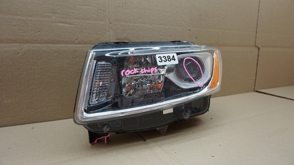 2014-2016 JEEP GRAND CHEROKEE LH LEFT DRIVER SIDE HEADLIGHT OEM 14 15 16