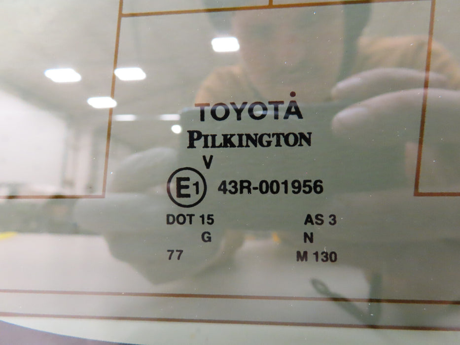 2014-2019 TOYOTA HIGHLANDER REAR RIGHT PASSENGER SIDE QUARTER GLASS WINDOW OEM