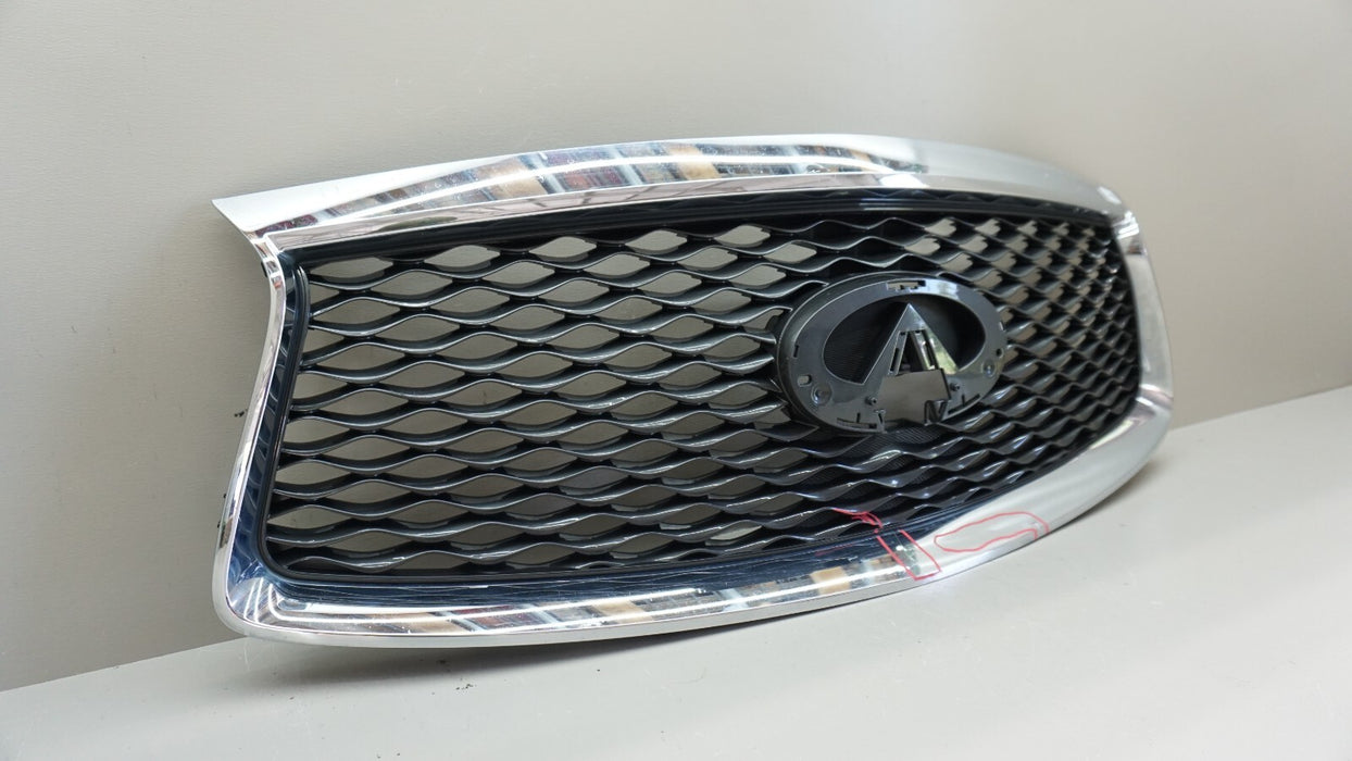 2016-2020 INFINITI QX60 SUV FRONT UPPER RADIATOR GRILLE GRILL OEM 62310-9NC0B
