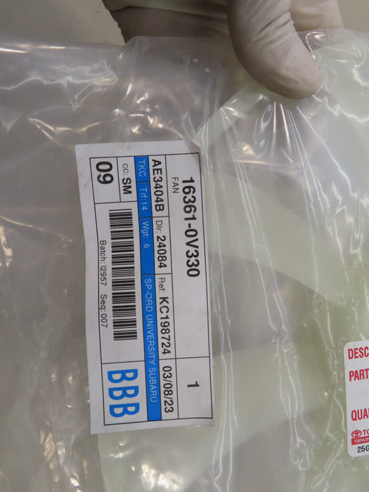 2013-2018 TOYOTA RAV4 ENGINE COOLING FAN BLADE OEM 16361-0V330