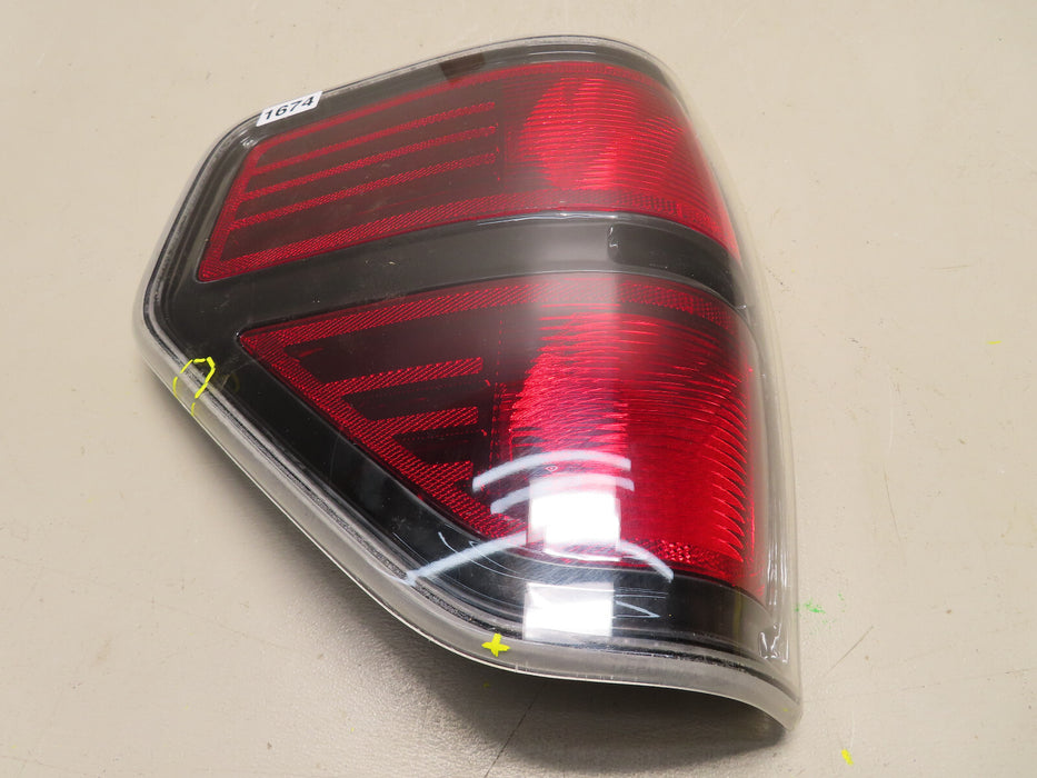 2009-2014 FORD F-150 SVT RAPTOR BLACK TAIL LIGHTS LAMP DEPO