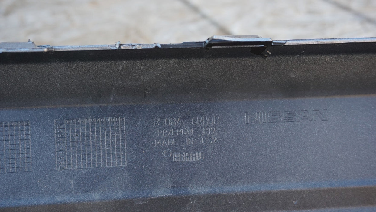 2022 NISSAN ROGUE REAR LOWER BUMPER SPOILER COVER OEM 22 85084-6RH0B