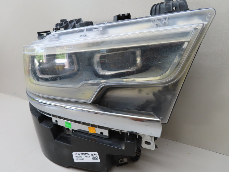 2019-2020 DODGE RAM FRONT RIGHT LIGHT HEADLIGHT LAMP OEM PARTS LIGHT