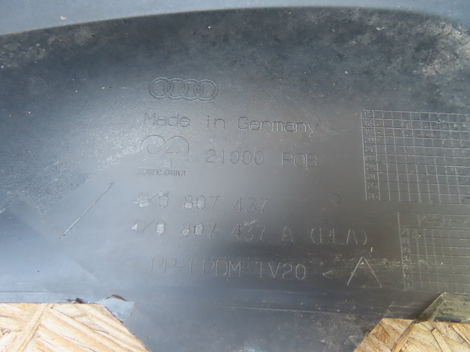2019-2021 AUDI A6 C8 FRONT BUMPER COVER OEM