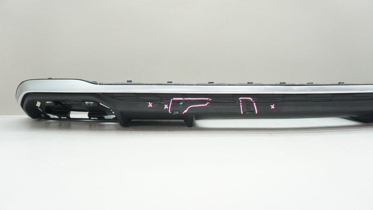 2021-2023 AUDI Q5 S-LINE REAR LOWER BUMPER COVER VALANCE PANEL OEM 80A807521K