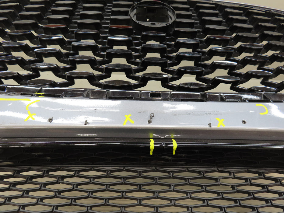 2021-2023 JAGUAR F-PACE FRONT BUMPER COVER PANEL W/GRILLE W/LOWER OEM