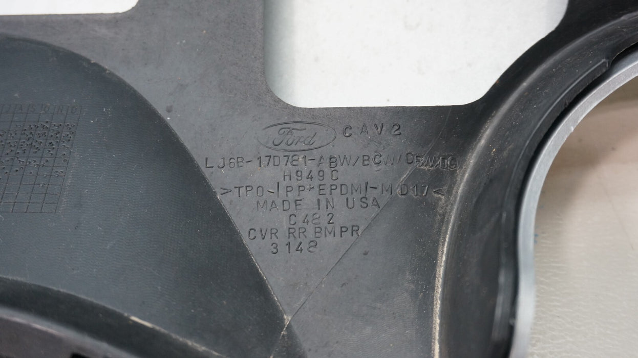 2020-2022 FORD ESCAPE REAR BUMPER COVER PANEL OEM LJ6B-17D781-ABW