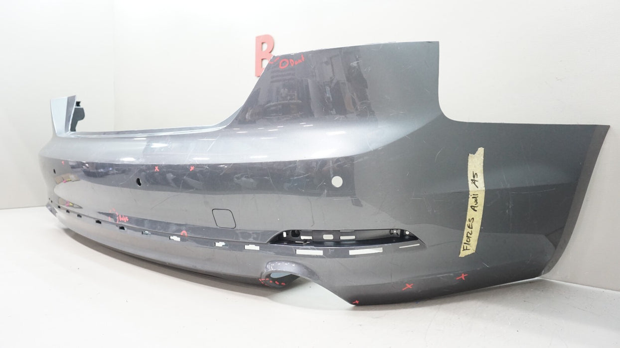 2018-2019 AUDI A5 COUPE REAR BUMPER COVER PANEL OEM 8W6807385A