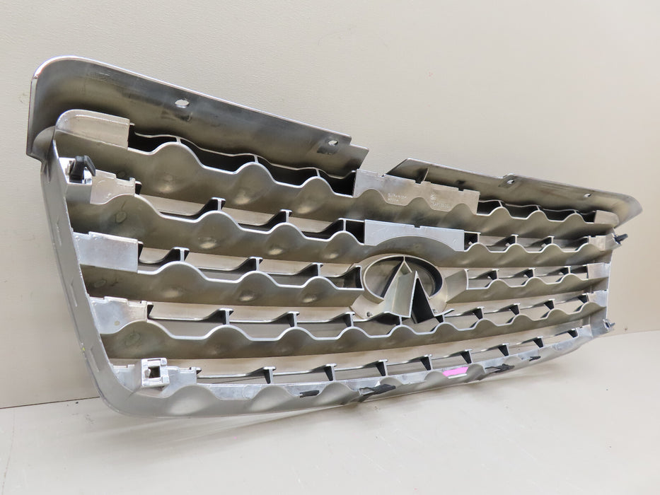 2003-2005 INFINITI FX35 FX45 FRONT BUMPER GRILLE GRILL W/ EMBLEM OEM 62310-CG000