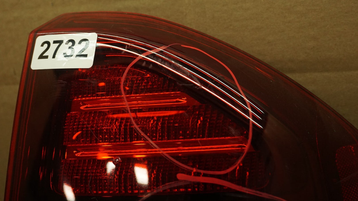 2014 2015 2016 2017 JEEP COMPASS REAR RIGHT PASSENGER SIDE TAIL LIGHT OEM