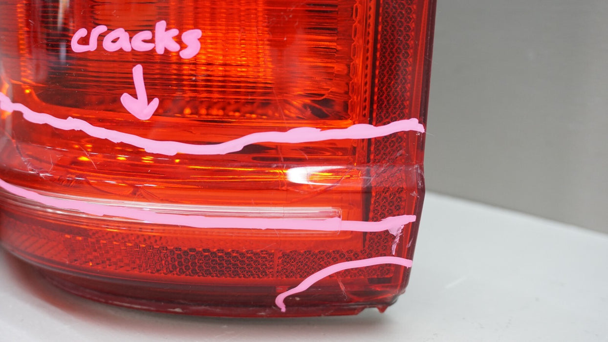 2021-2023 FORD F150 REAR LEFT DRIVERS SIDE TAIL LIGHT W/O MODULE OEM 21 22 23