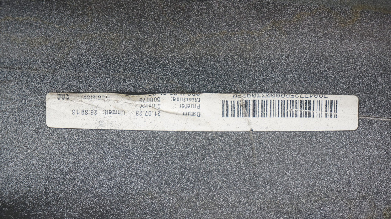 2019-2021 AUDI Q3 S-LINE REAR CENTER BUMPER VALANCE COVER 83A807521B OEM