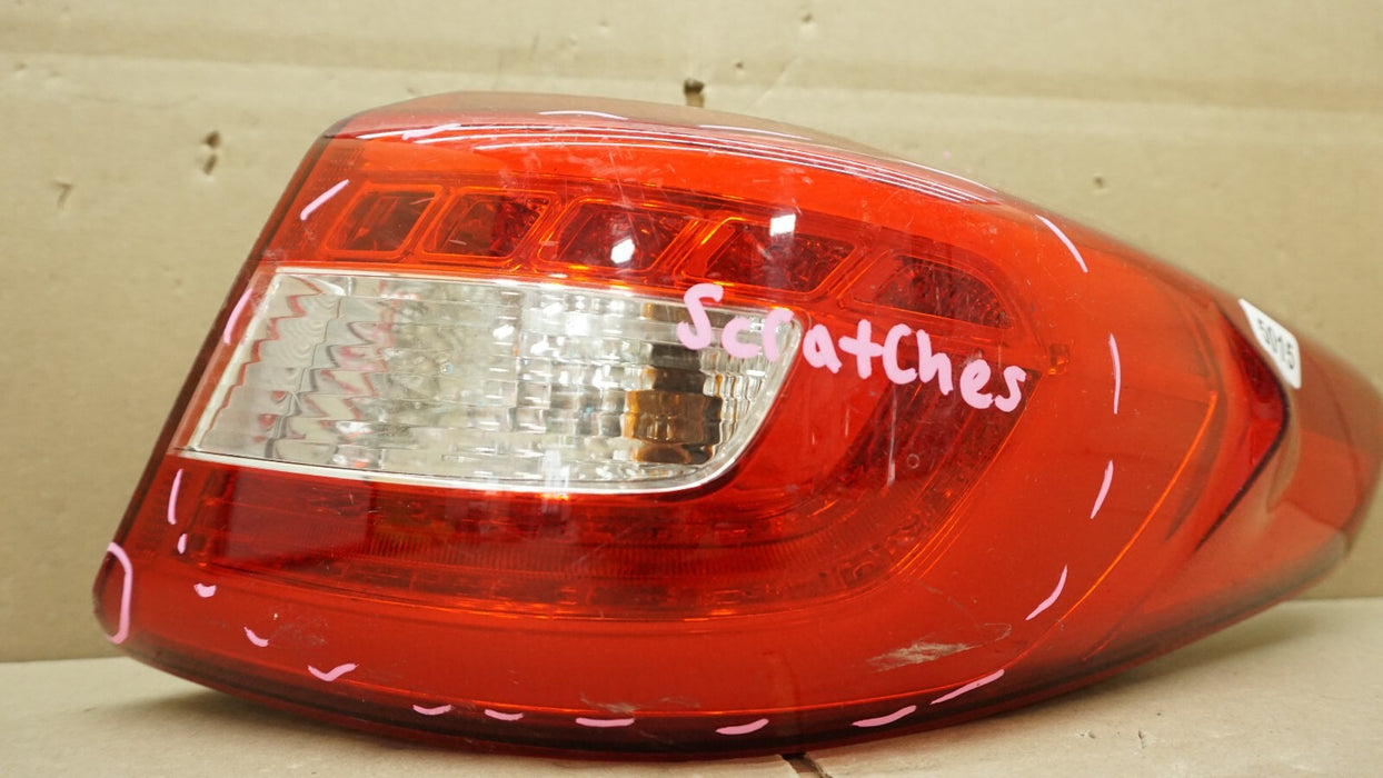 2015-2017 HYUNDAI SONATA REAR LEFT DRIVER SIDE TAIL LIGHT HALOGEN OEM 15 16 17