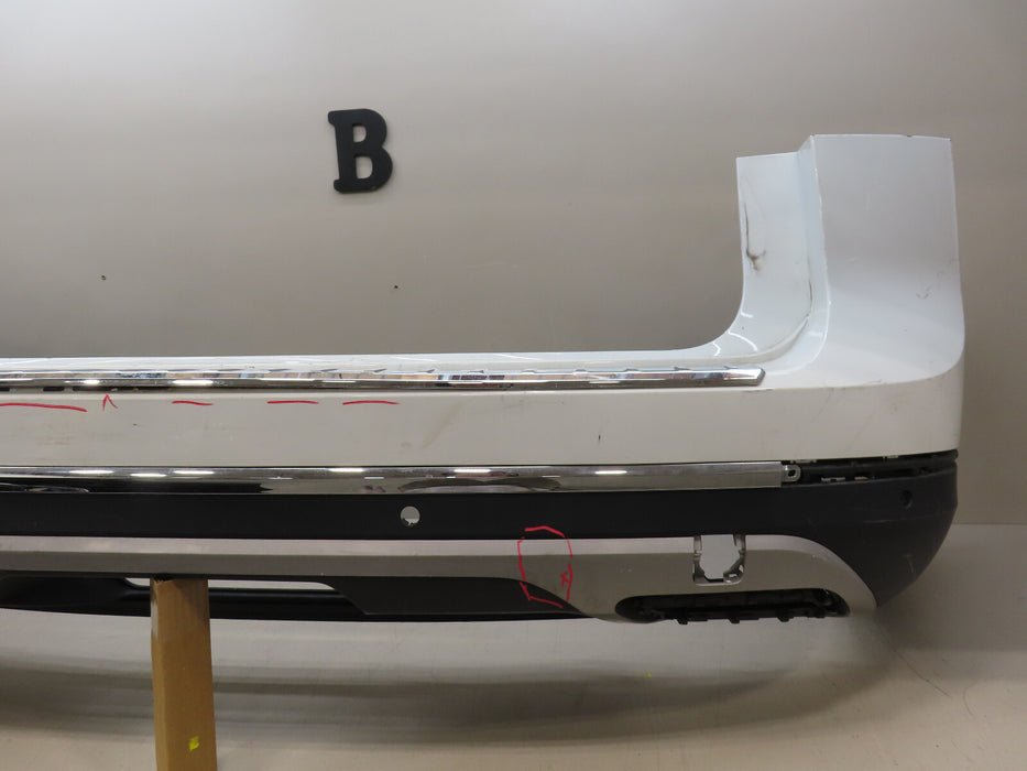 2020-2024 VOLKSWAGEN ATLAS CROSS SPORT REAR BUMPER COVER W/LOWER BUMPER OEM
